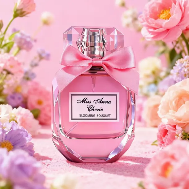 Pink Floral Sweet Heart Women'S Perfume, Suitable for Daily Dates And Commutes, Outlines Your Sweet Everyday Life with Its Fragrance, Not Overpowering, an Excellent Gift Choice, Elegant Scent, High-End Perfume, a Must-Have for Fragrance Lovers